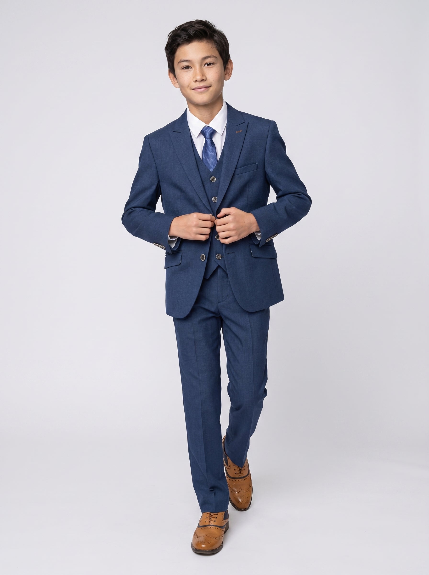 Boys Tropez Navy Suit
