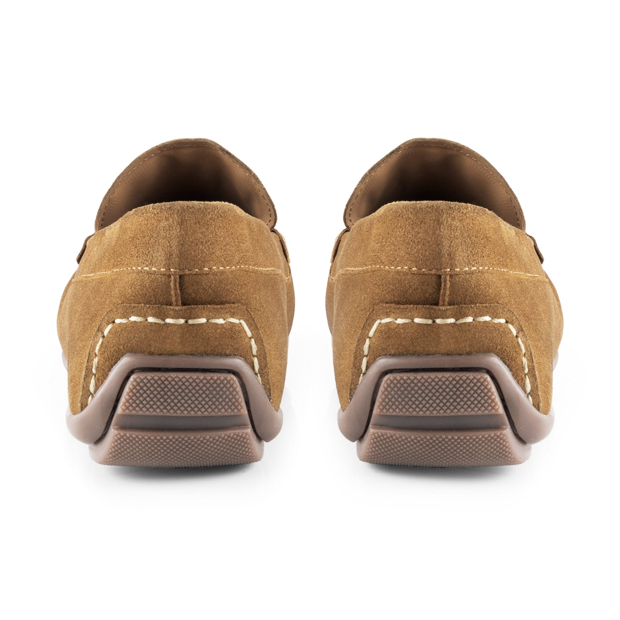 Bari Tan driving loafer
