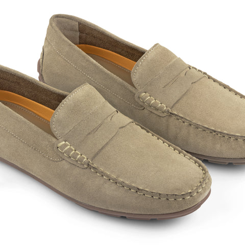 Bari Sand driving loafer Bari Sand driving loafer