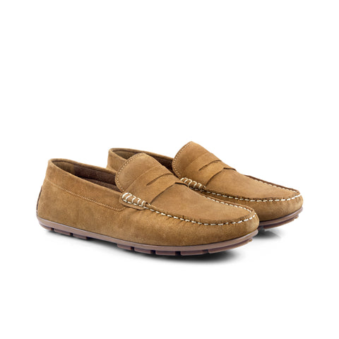 Bari Tan driving loafer Bari Tan driving loafer