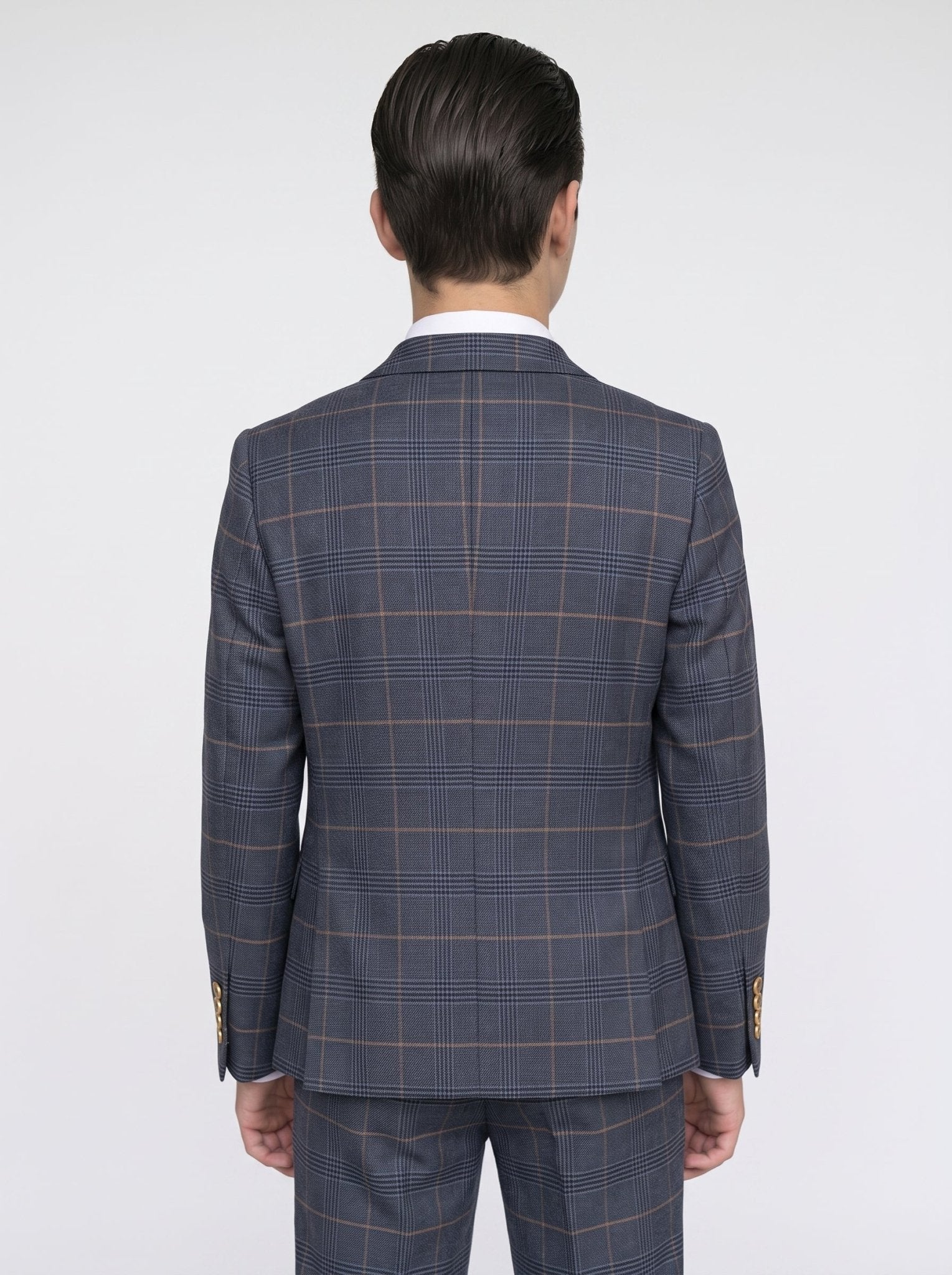 JENSON - Marine Navy Check Suit