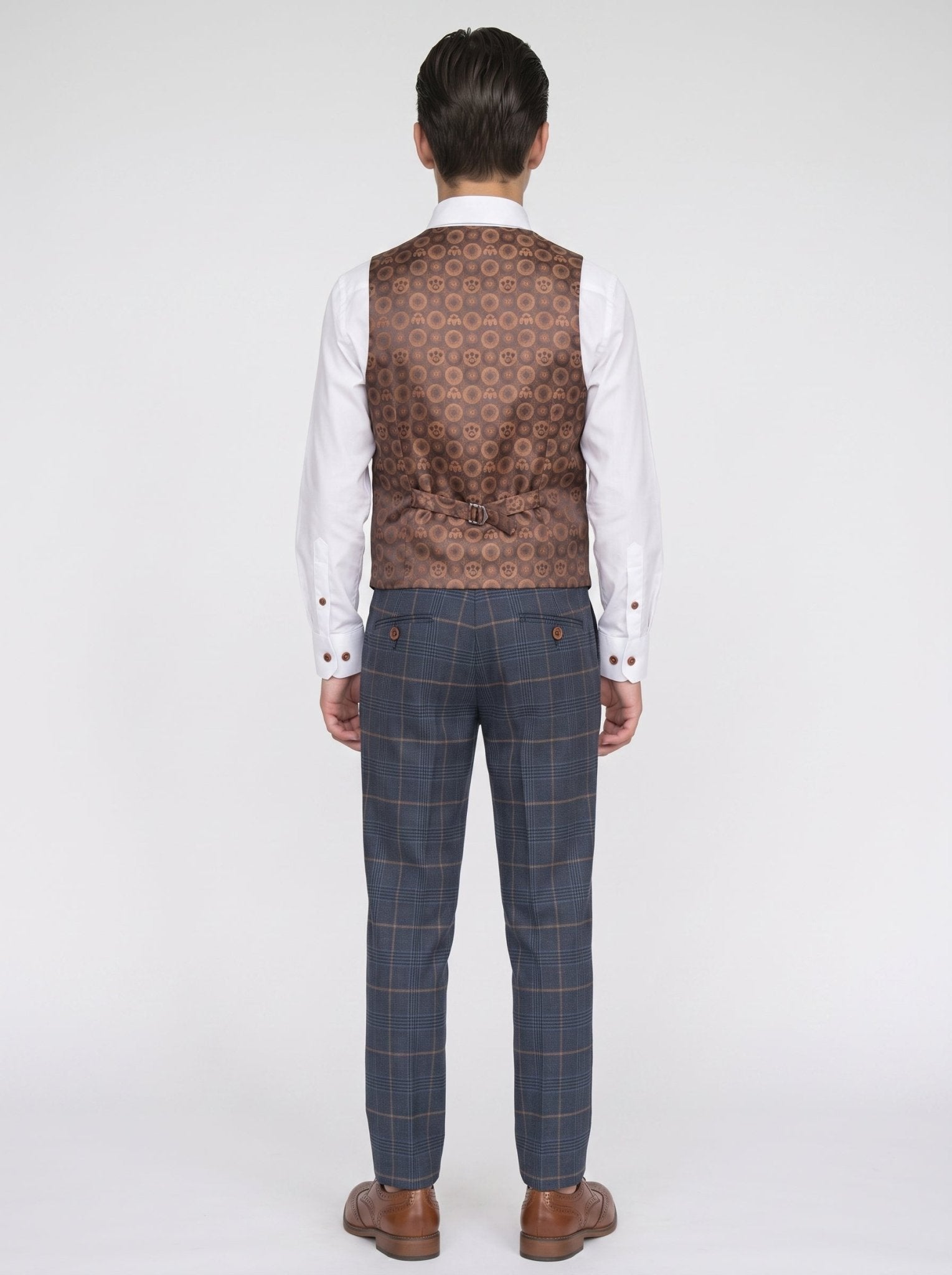 JENSON - Marine Navy Check Suit