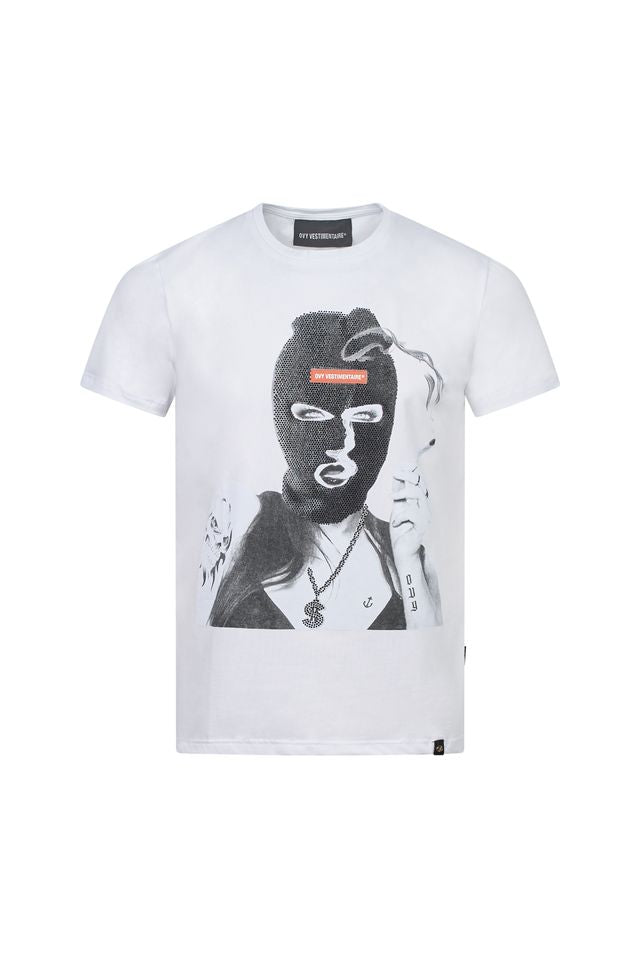 Ovy Vestimentaire Smoke & Dagger White Tee