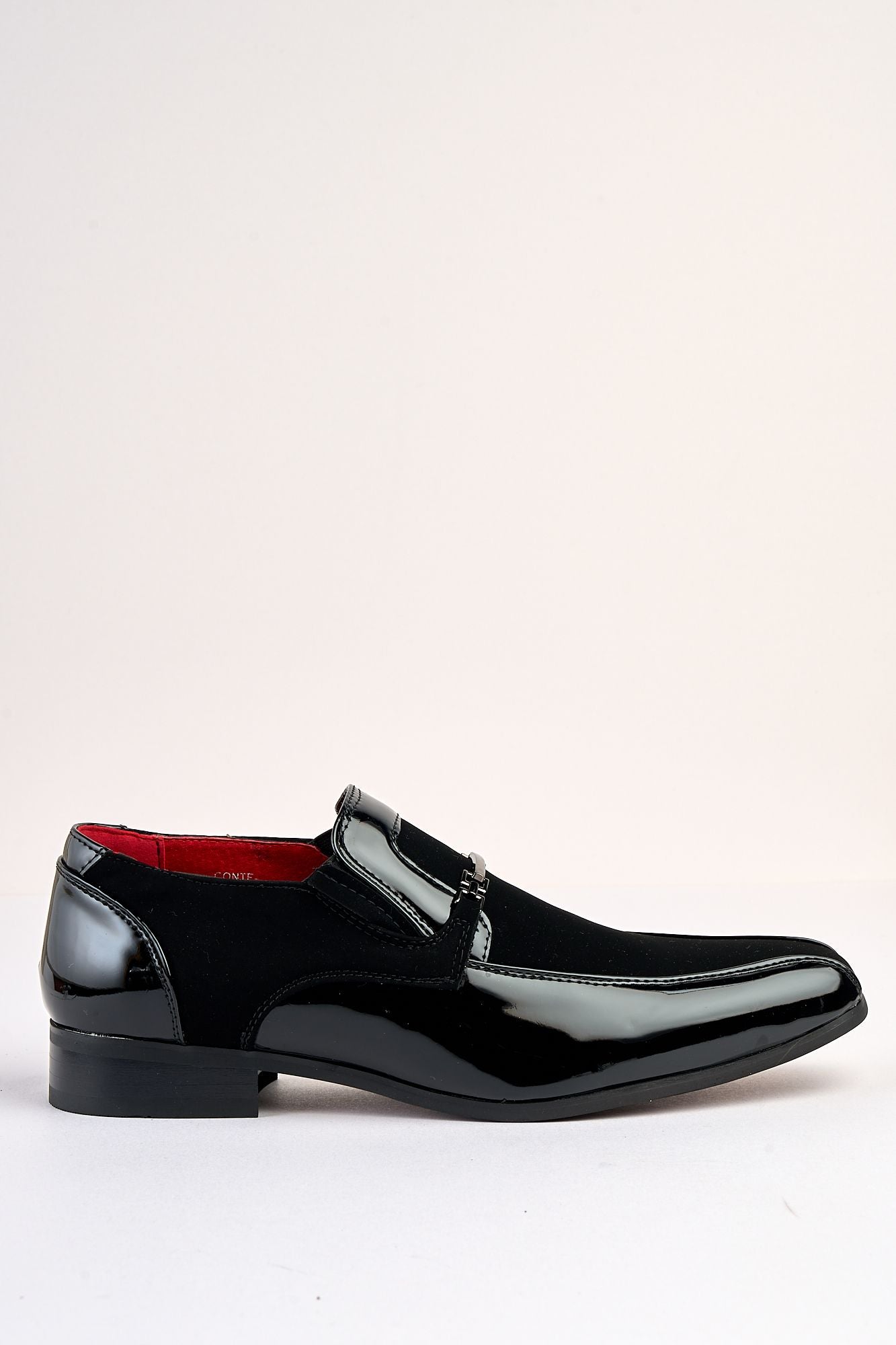 Conte Plain Black Shoe