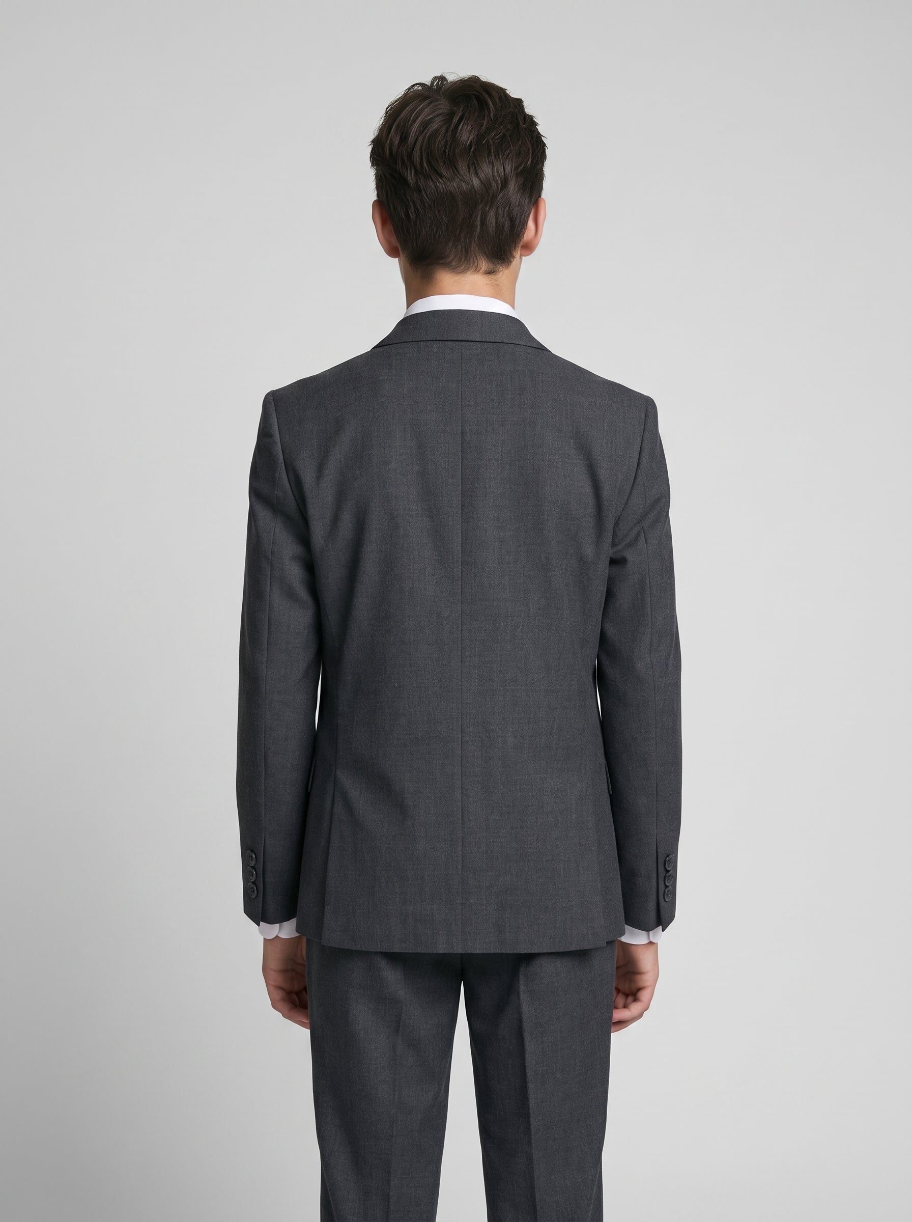 Boys Malibu Charcoal Suit