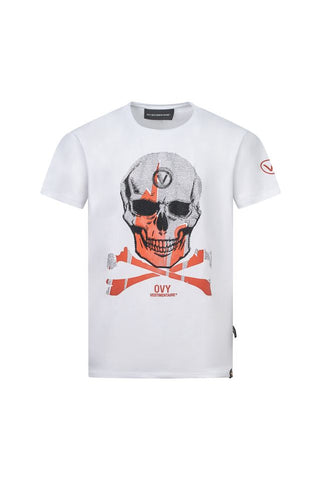 Ovy Vestimentaire Skull & Bones White Tee Ovy Vestimentaire Skull & Bones White Tee