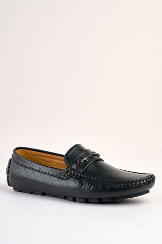 Sartori Black Diamond-Stitch Loafer Sartori Black Diamond-Stitch Loafer