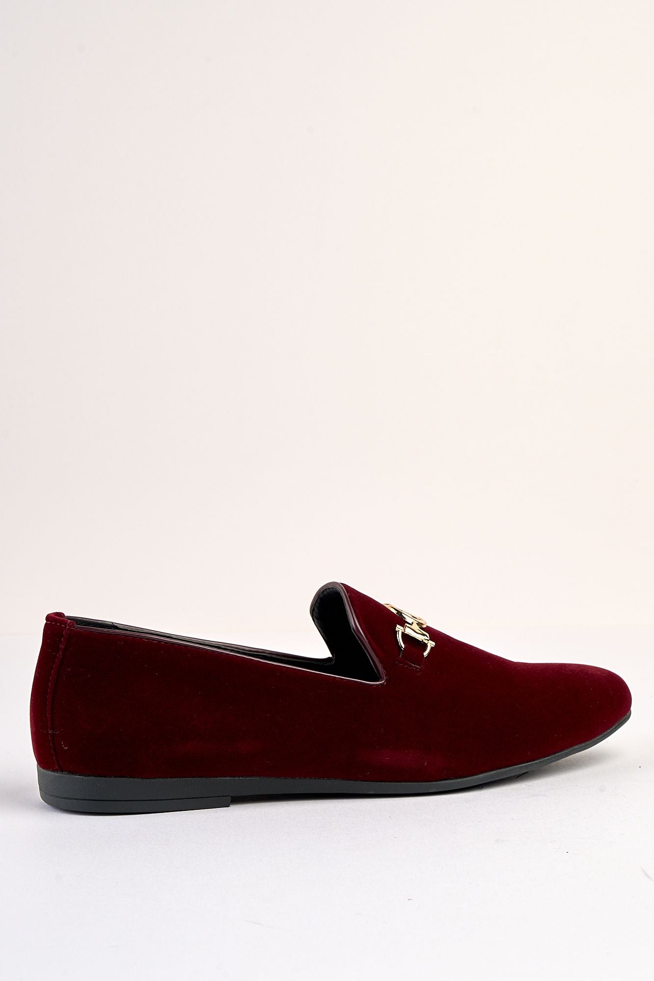 Lucente Velvet Wine Loafers