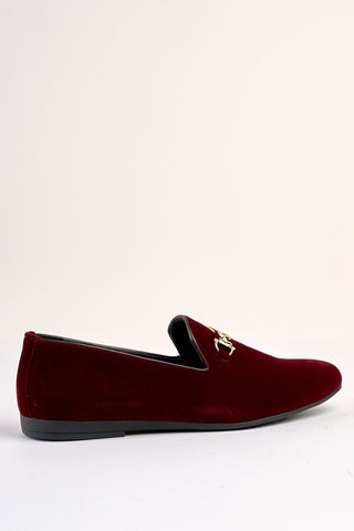 Lucente Velvet Wine Loafers Lucente Velvet Wine Loafers