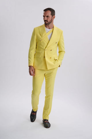 Vittore 2-Piece Yellow Suit Vittore 2-Piece Yellow Suit