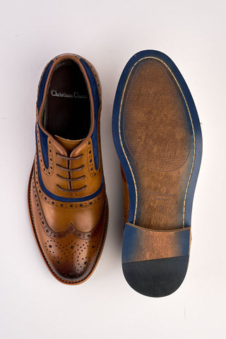 Antonia Tan Blue Brouge Antonia Tan Blue Brouge