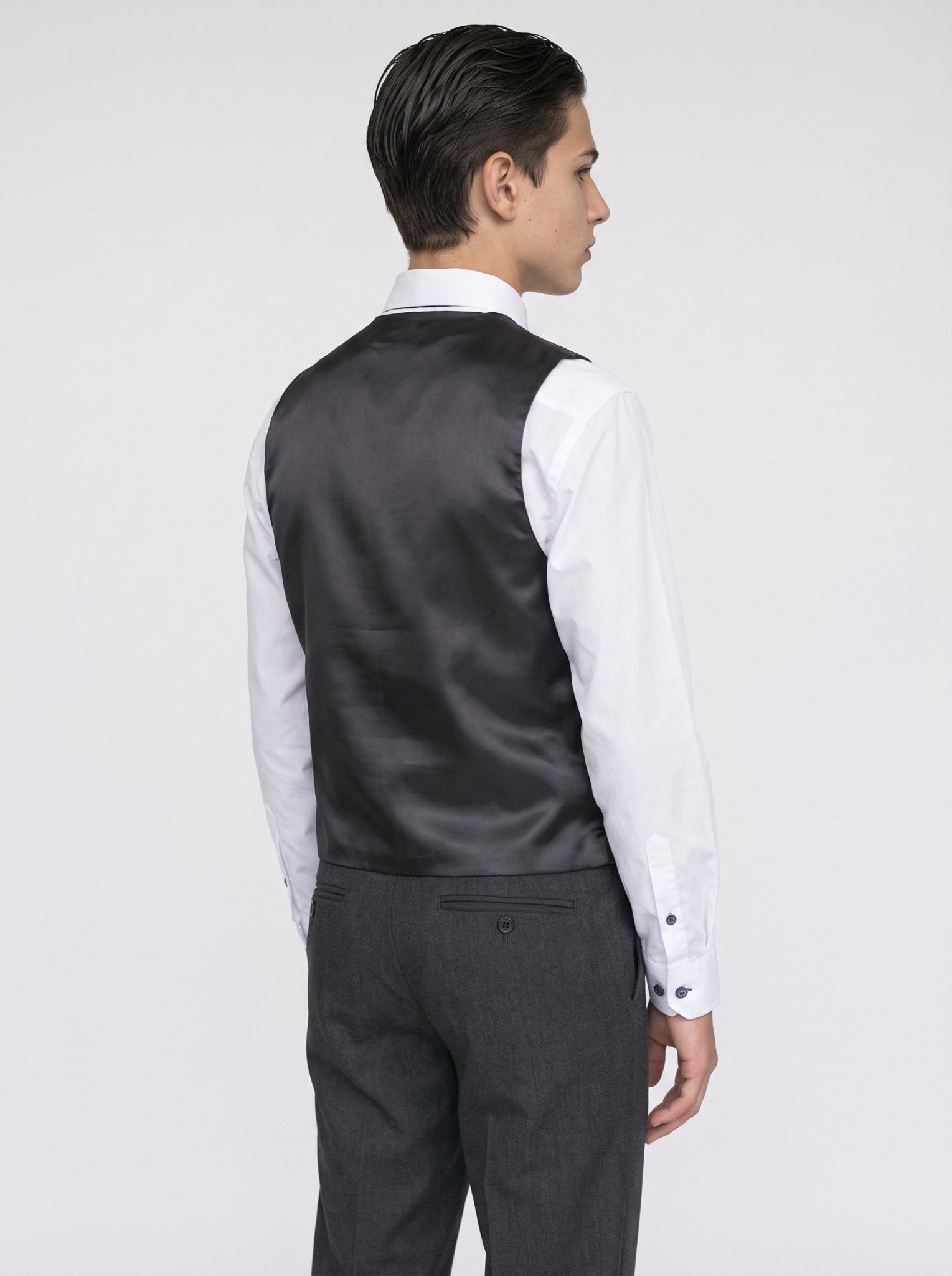 Boys Malibu Charcoal Suit