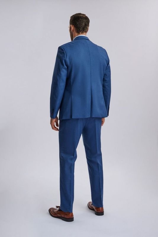Ashley – Navy Blue Three-Piece Suit