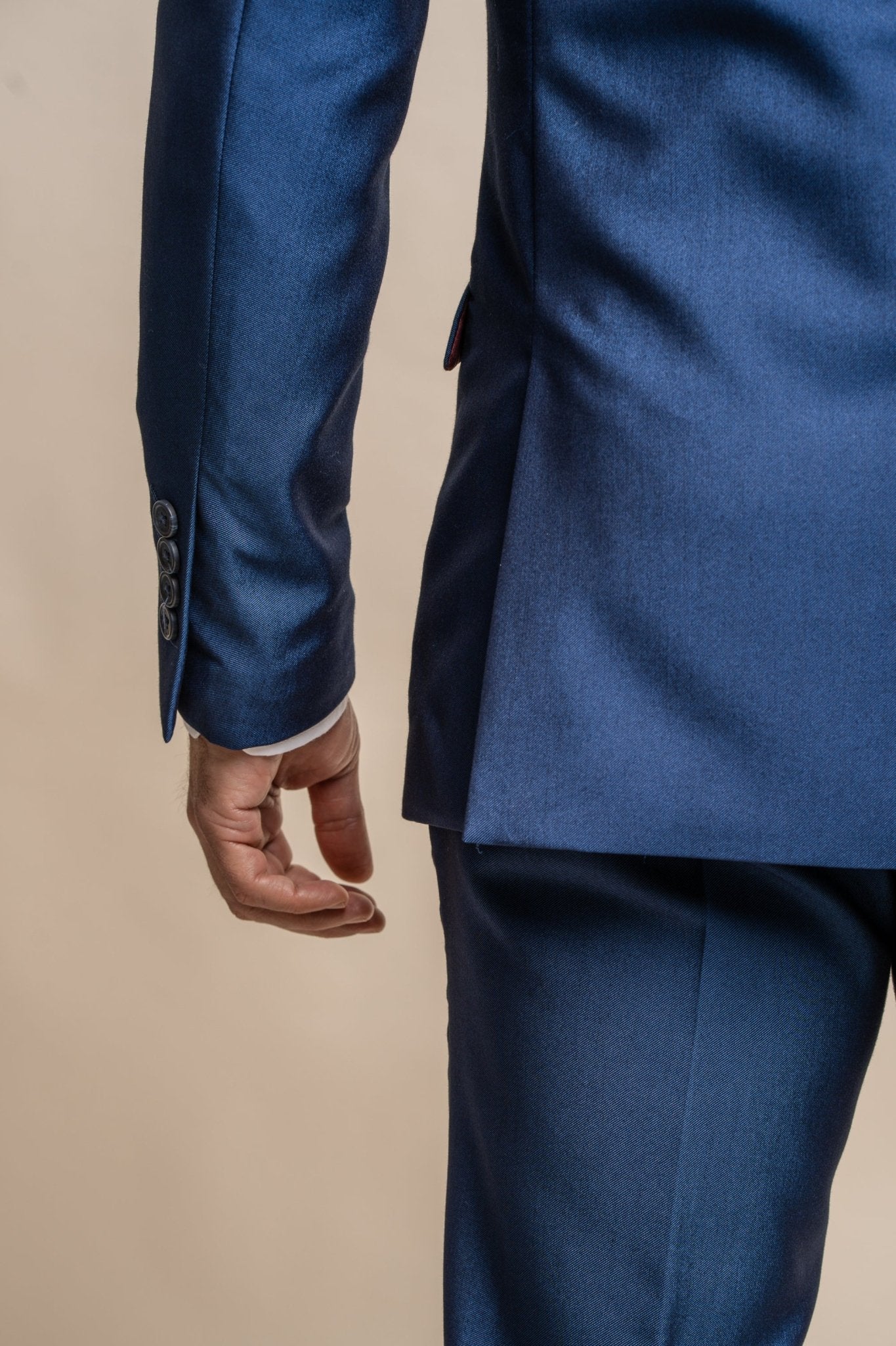 Ford Blue Regular Three Piece Suit