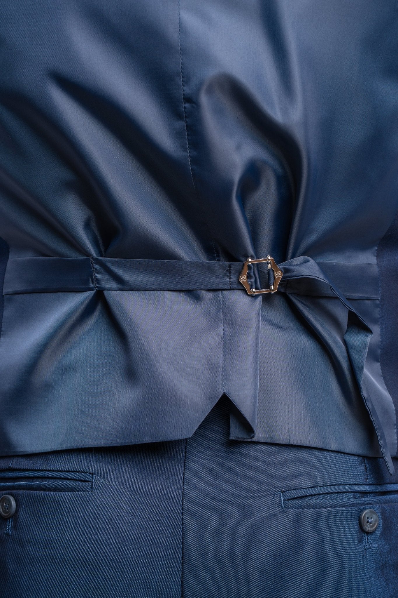 Ford Blue Regular Three Piece Suit