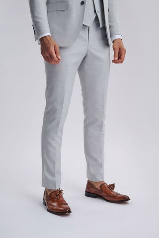 Belmont Silver Men's Three Piece Suit Belmont Silver Men's Three Piece Suit