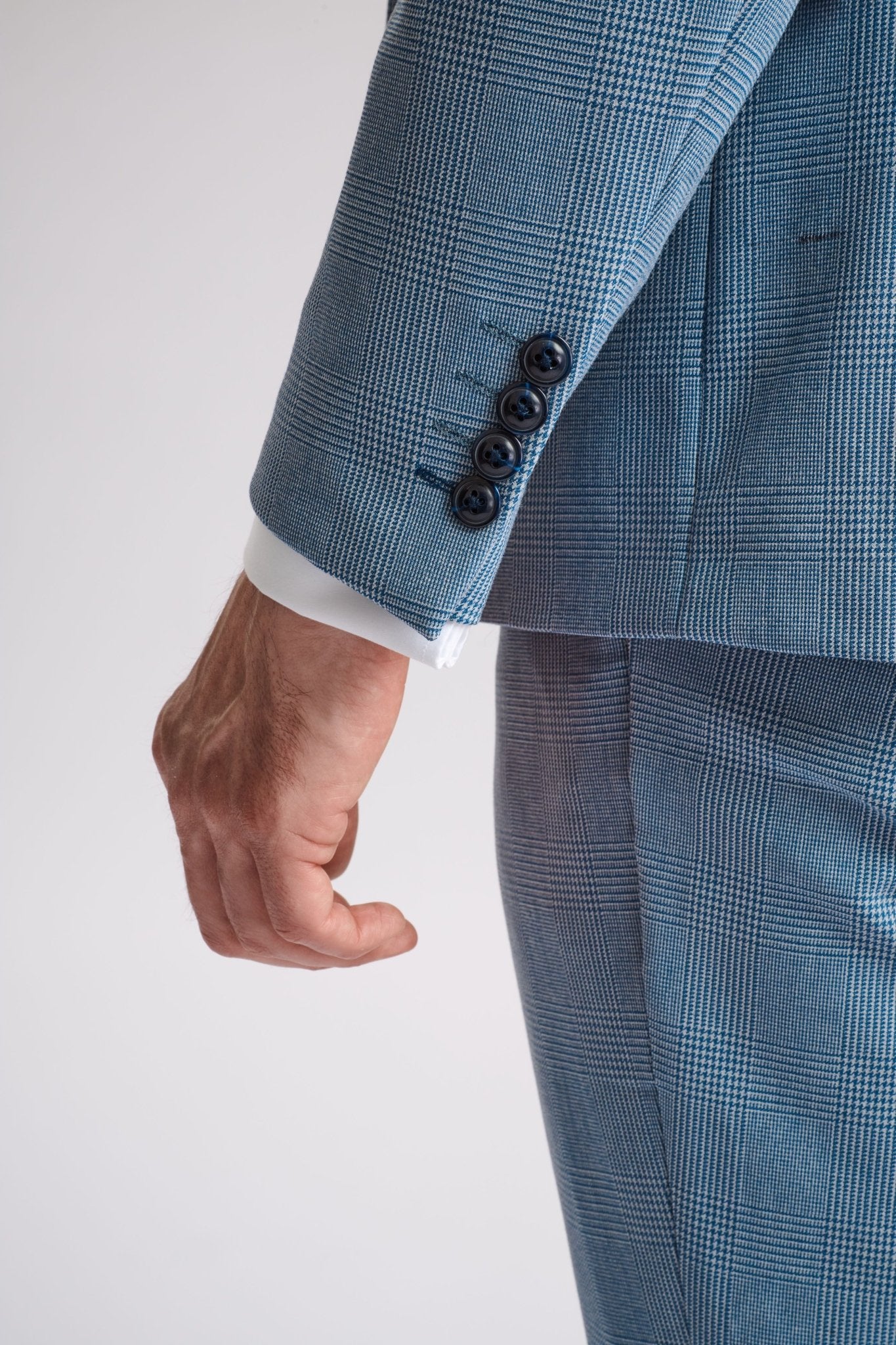 Bromley Sky 3 Piece Suit
