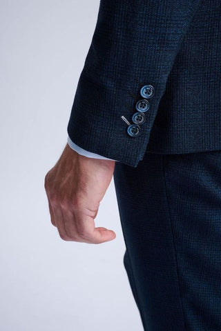 Caridi Navy Double Breasted Two Piece Suit Caridi Navy Double Breasted Two Piece Suit