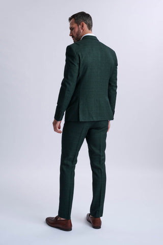 Caridi Olive Double Breasted Two Piece Suit Caridi Olive Double Breasted Two Piece Suit