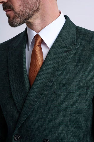 Caridi Olive Double Breasted Two Piece Suit Caridi Olive Double Breasted Two Piece Suit