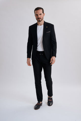 Dario Black Two Piece Suit Dario Black Two Piece Suit