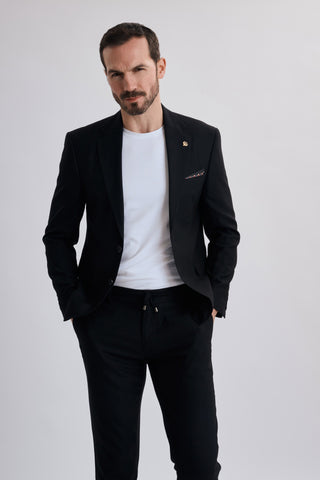 Dario Black Two Piece Suit Dario Black Two Piece Suit