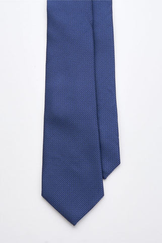 Navy Textured Tie Set with Tie Bar & Cufflinks Navy Textured Tie Set with Tie Bar & Cufflinks
