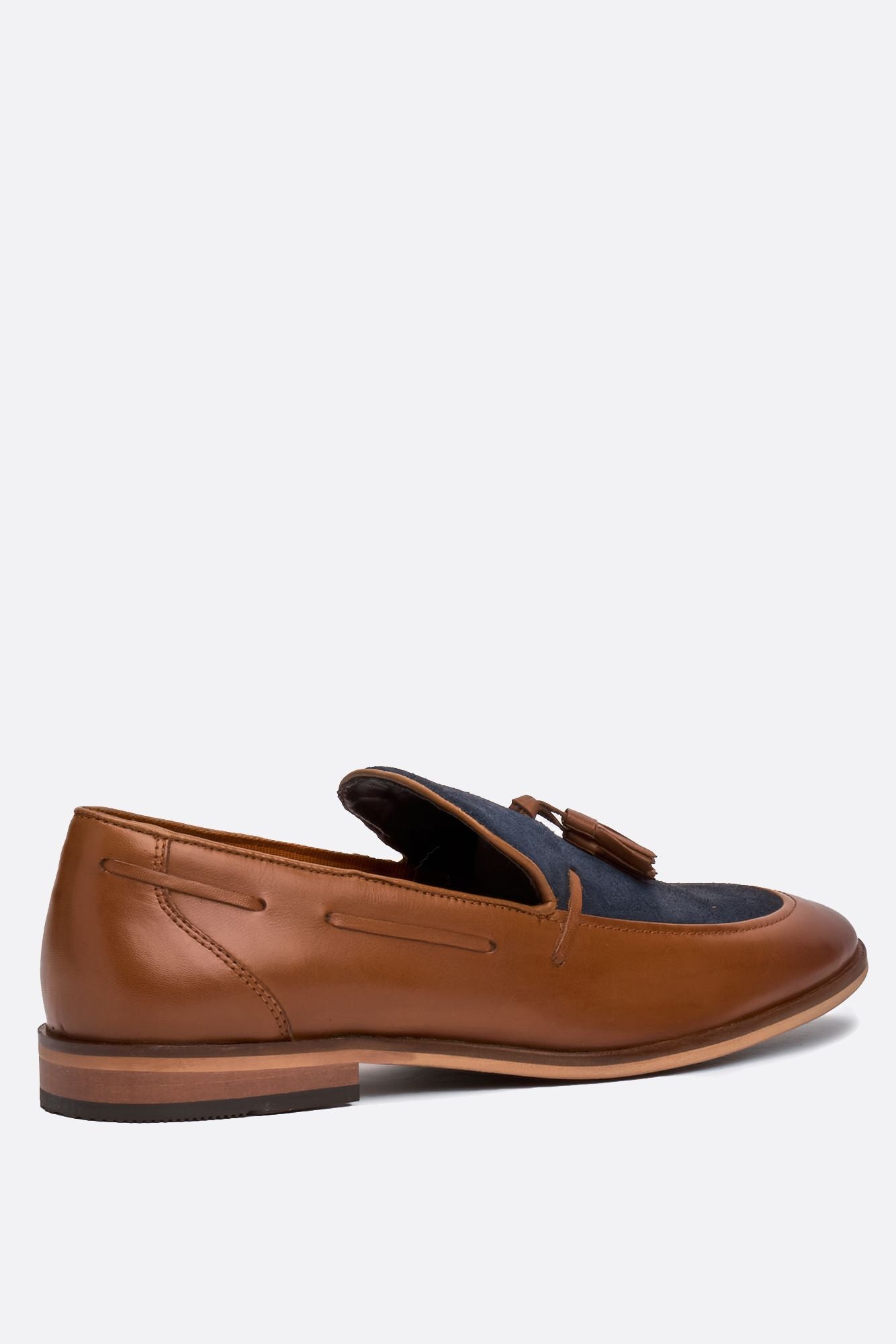 Freemont Tan / Navy Loafers
