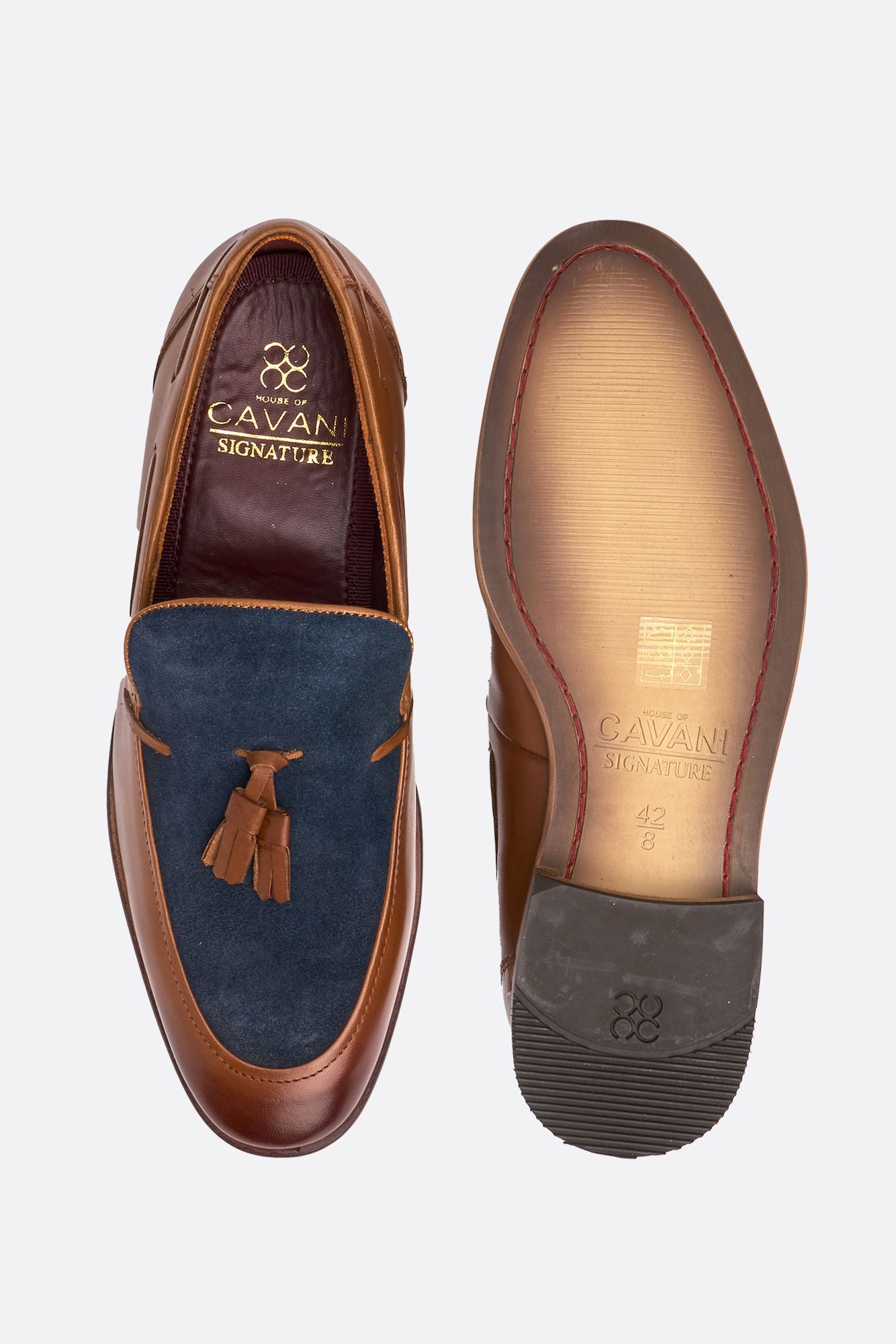Freemont Tan / Navy Loafers