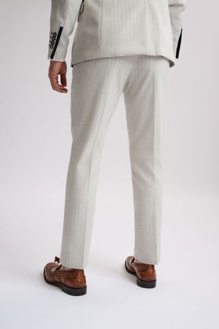 Grant Stone Pinstripe Double Breasted 3 Piece Suit Grant Stone Pinstripe Double Breasted 3 Piece Suit