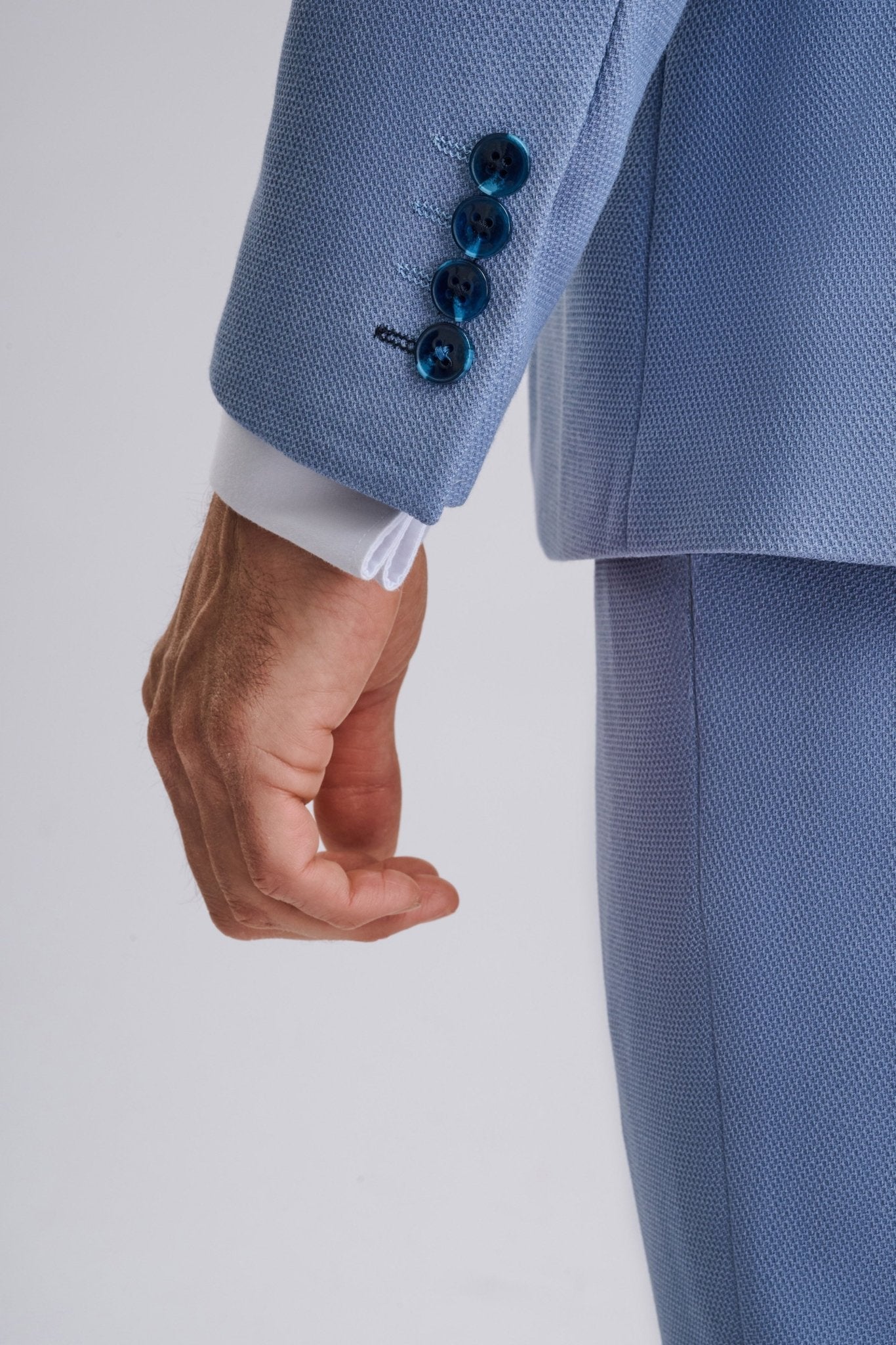 HM5 - Sky Blue Three Piece Suit