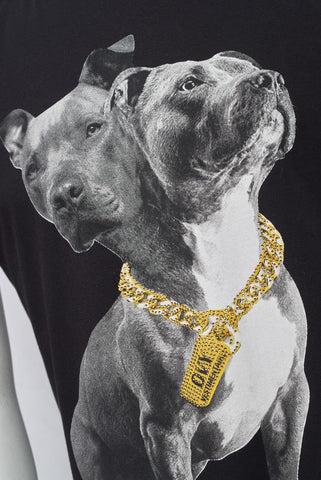 OVY Vestimentaire Double Dog Graphic Black Tee OVY Vestimentaire Double Dog Graphic Black Tee