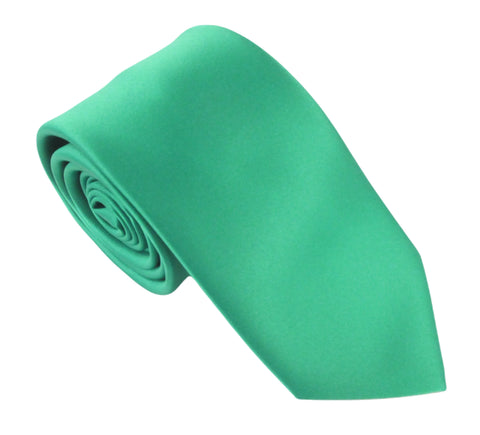 Emerald Green Satin Wedding Tie Emerald Green Satin Wedding Tie