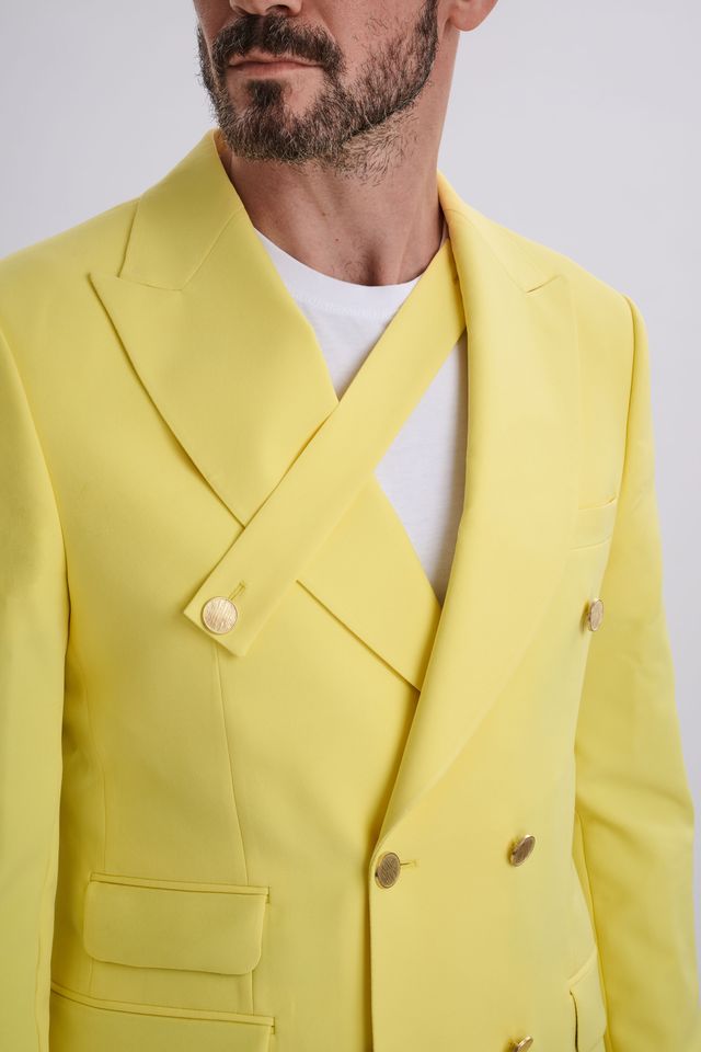 Vittore 2-Piece Yellow Suit