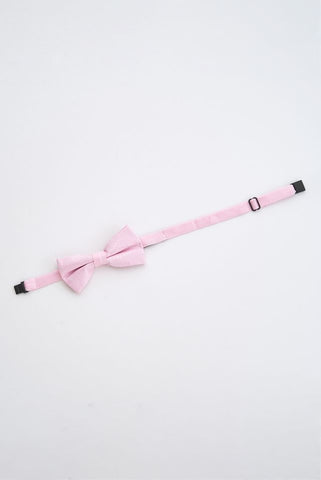 Junior Light Pink Paisley Bow Tie Junior Light Pink Paisley Bow Tie