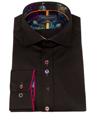 Black Long Sleeve Plain But Not Plain Shirt Black Long Sleeve Plain But Not Plain Shirt
