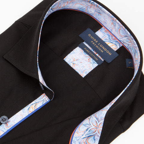 Black Cotton Shirt Black Cotton Shirt