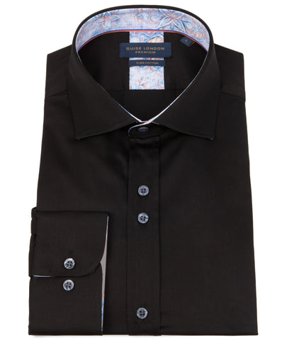 Black Cotton Shirt Black Cotton Shirt