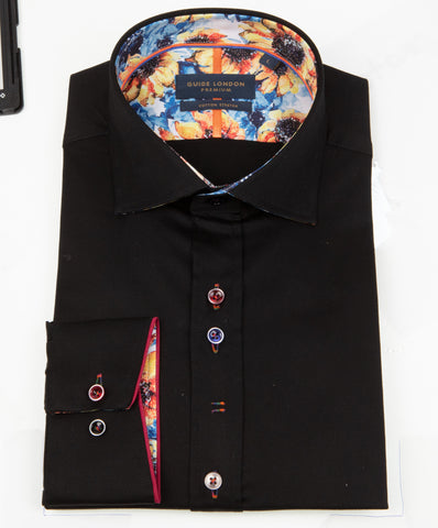 Black Long Sleeve Plain But Not Plain Shirt Black Long Sleeve Plain But Not Plain Shirt