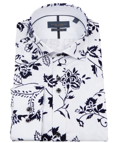 White Long Sleeve Cotton Shirt White Long Sleeve Cotton Shirt
