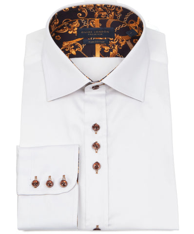 Plain But Not Plain Cotton Shirt Plain But Not Plain Cotton Shirt