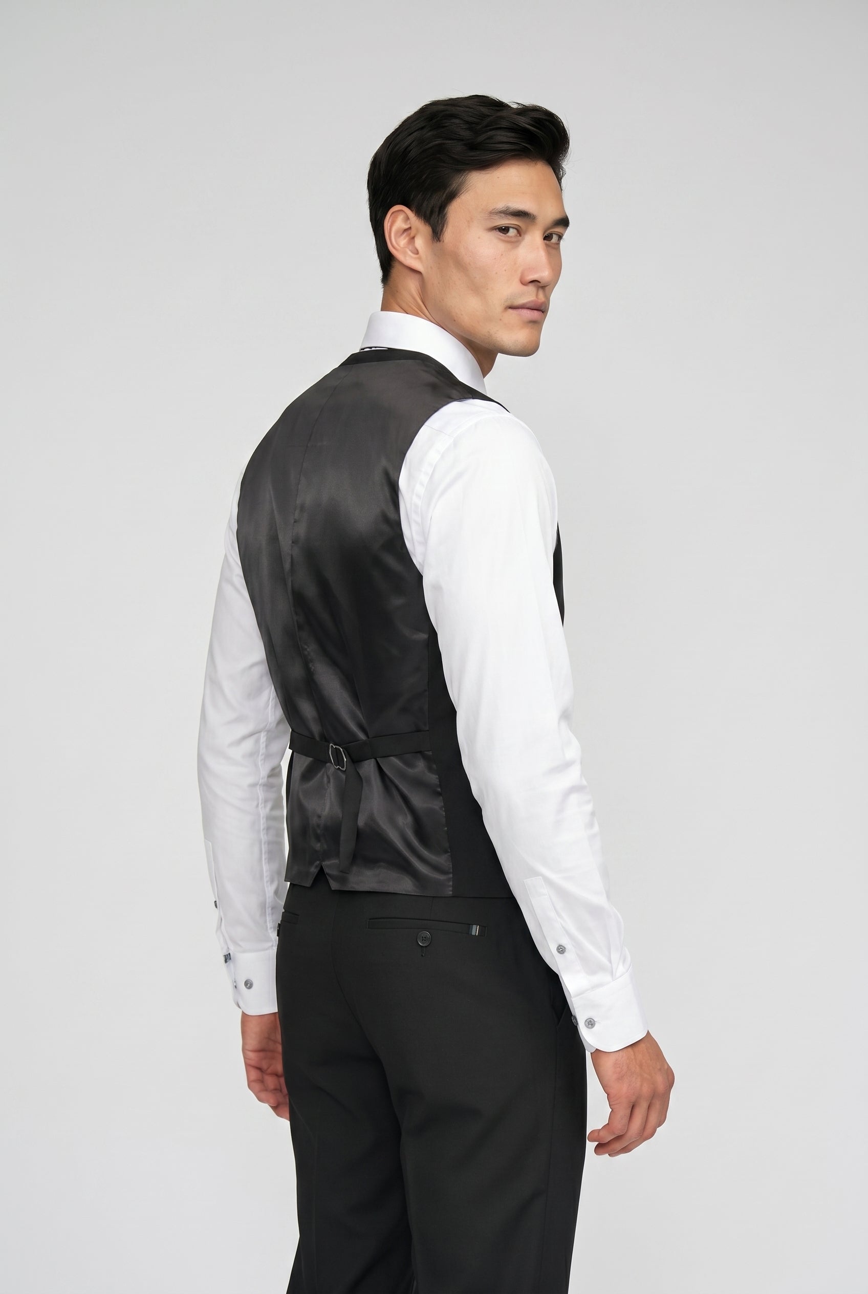 Malibu Black Three Piece Suit