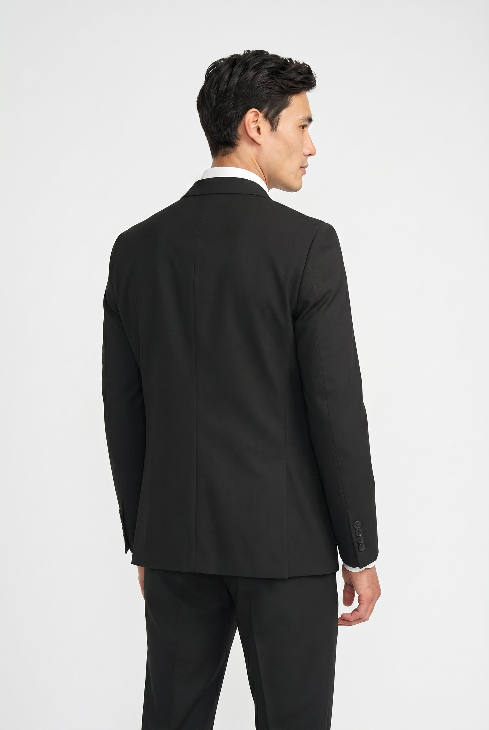 Malibu Black Three Piece Suit