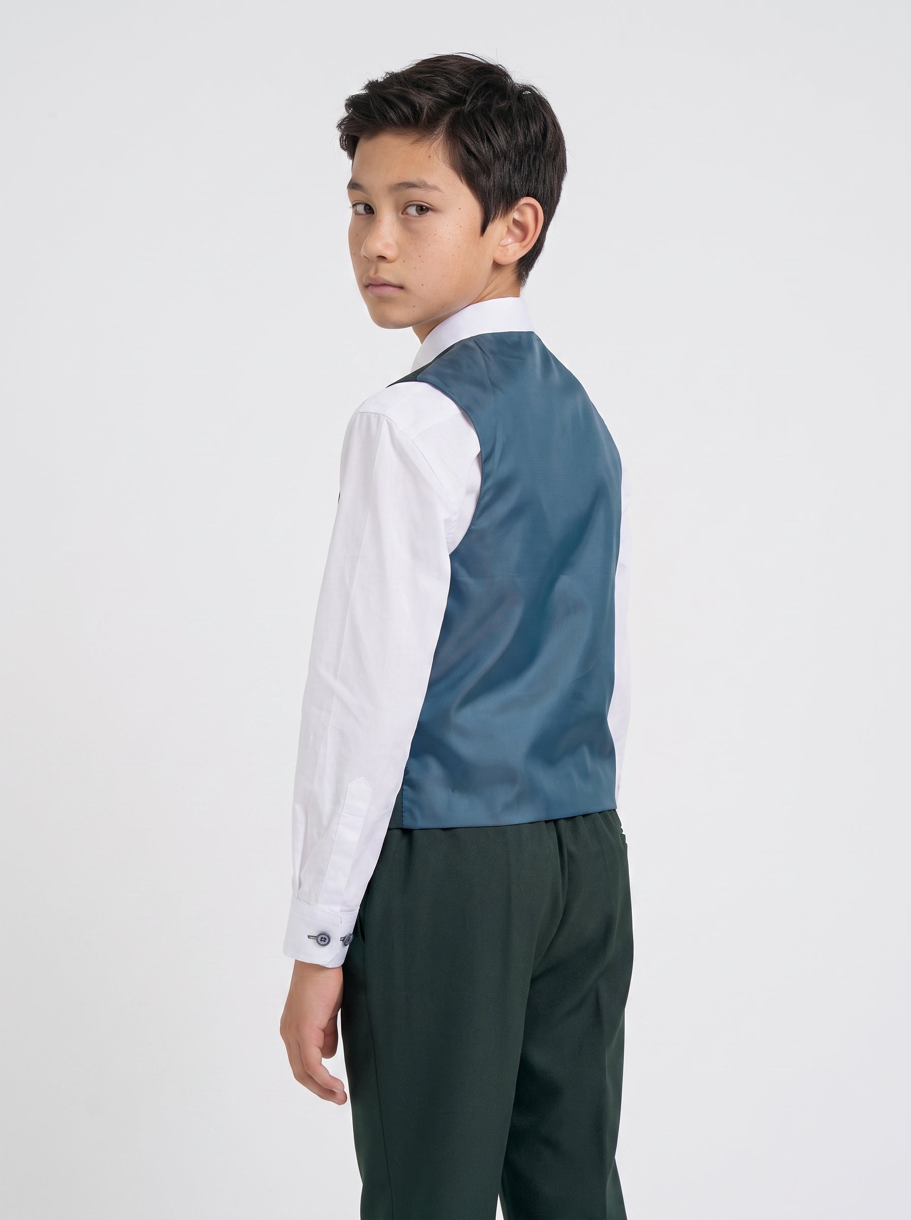 Boys Malibu Forest Green Suit