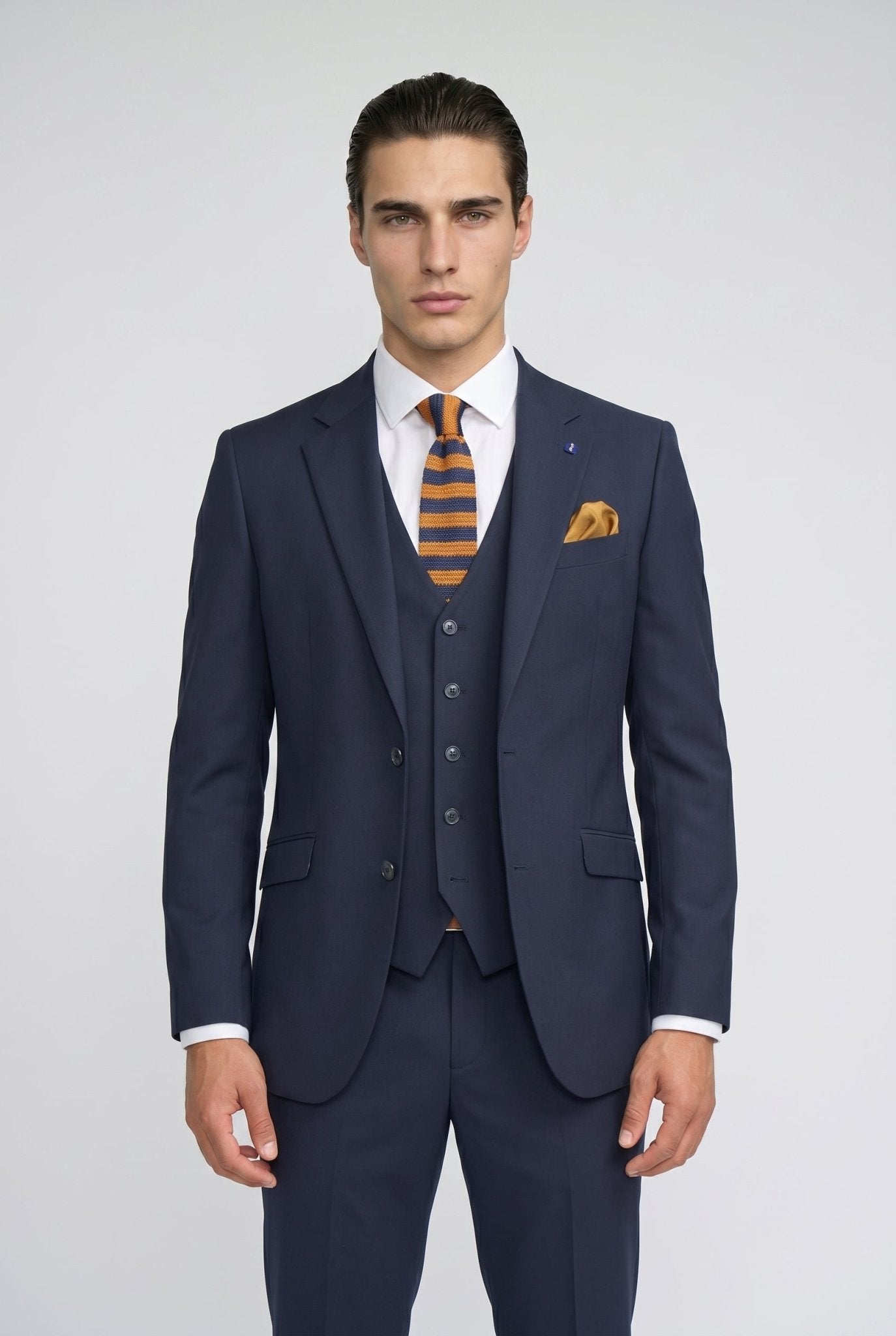 Malibu Navy Three Piece Suit