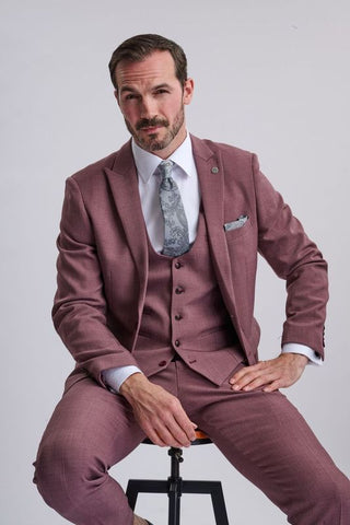 Monty - Mauve Three Piece Suit Monty - Mauve Three Piece Suit