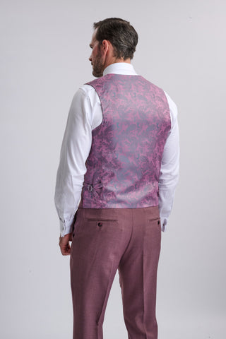 Monty - Mauve Three Piece Suit Monty - Mauve Three Piece Suit