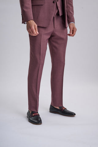 Monty - Mauve Three Piece Suit Monty - Mauve Three Piece Suit