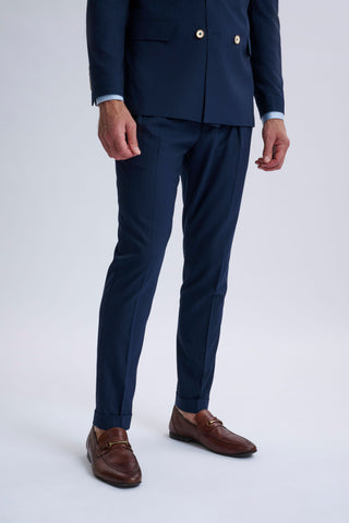 Fabrizio Navy Pinstripe Double-Breasted Suit Fabrizio Navy Pinstripe Double-Breasted Suit