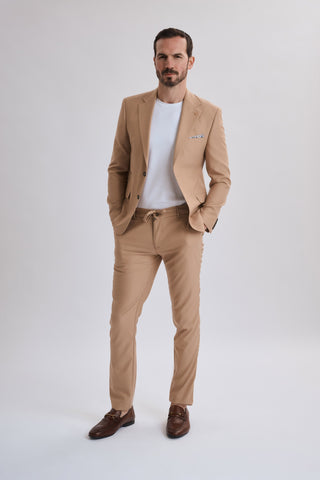 Dario Camel Two Piece Suit Dario Camel Two Piece Suit